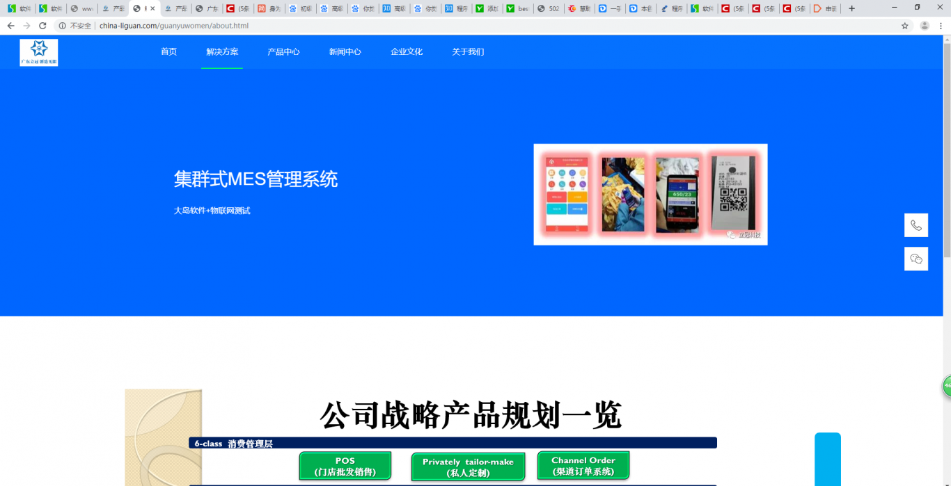 广东立冠公司企业网站