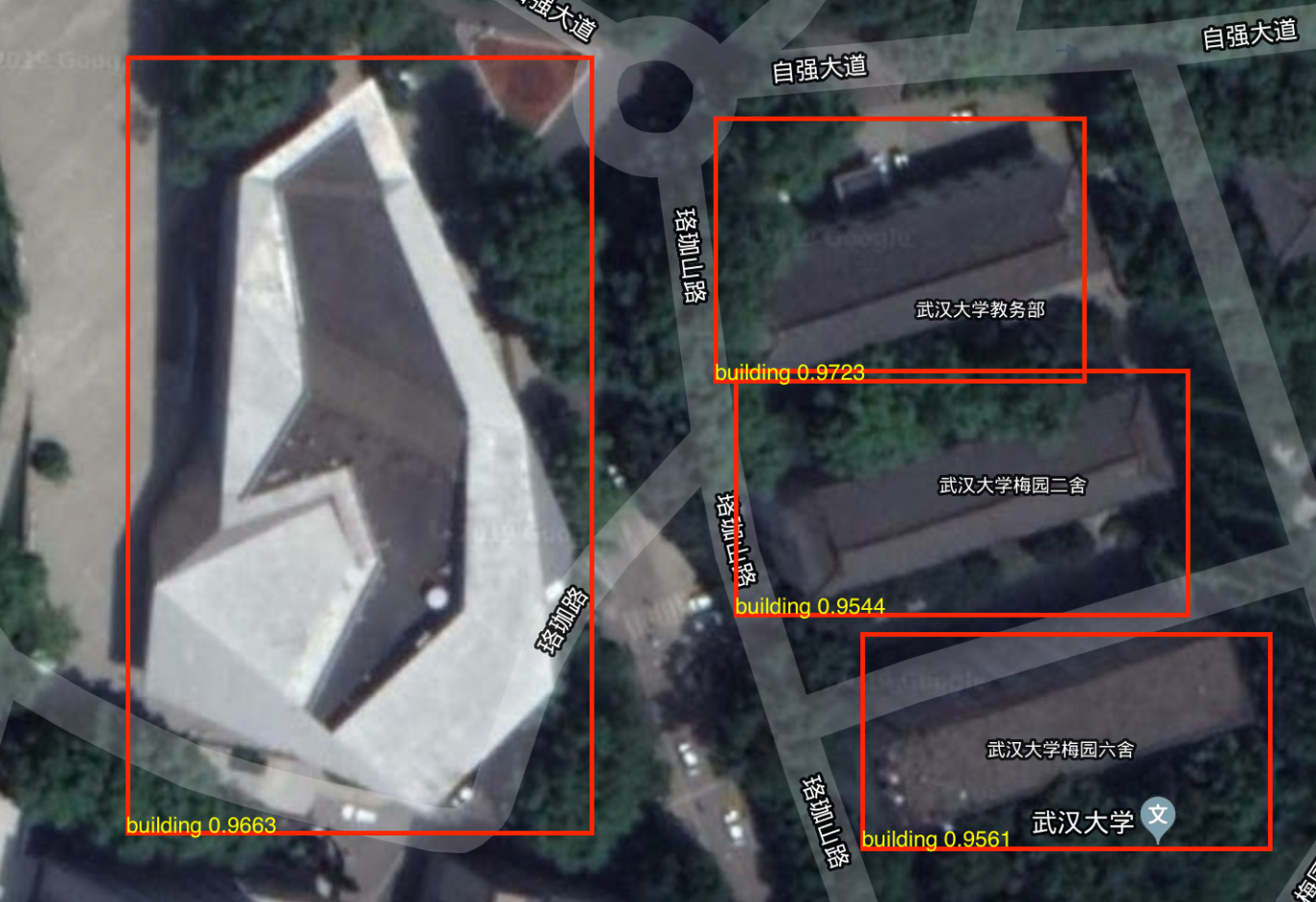 基于机器学习的卫星图像建筑物识别检测