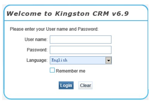 金士顿客户关系管理系统（KCRM）
