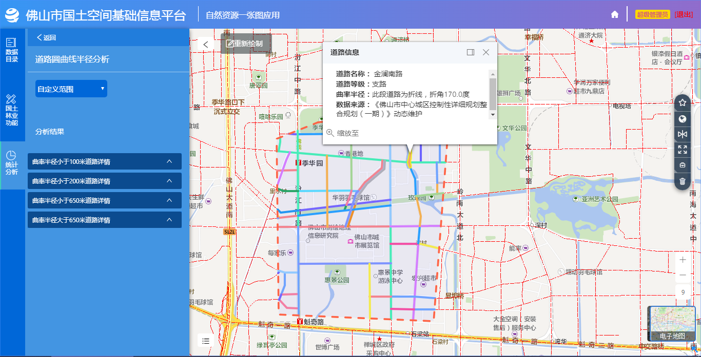 佛山市国土空间基础信息平台