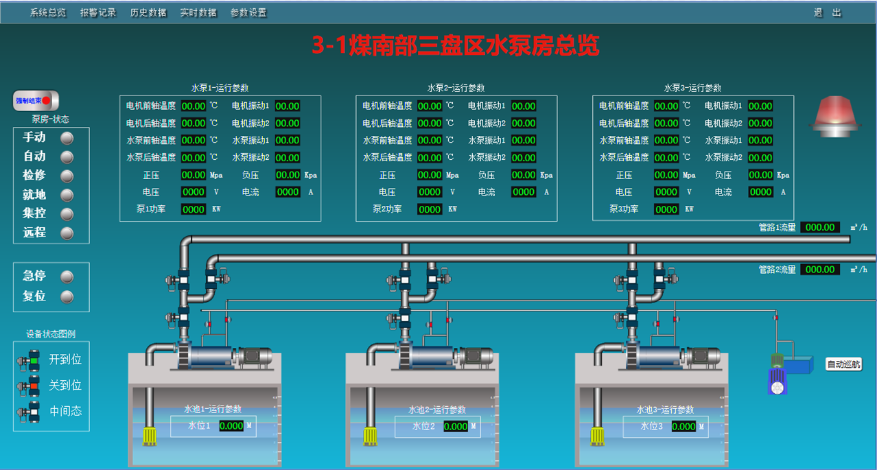 泵房自动化控制系统（上位机）