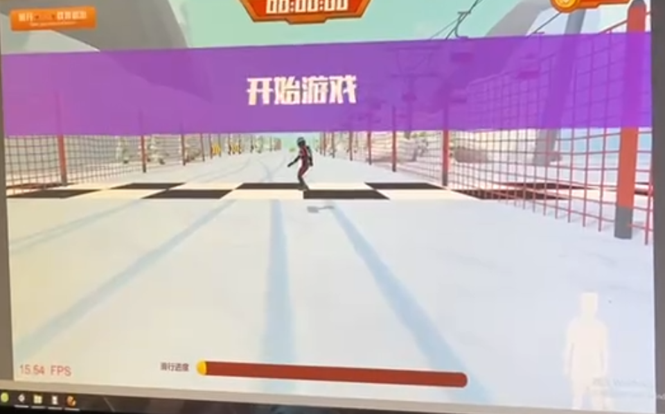 Kinect 拍照+滑雪游戏