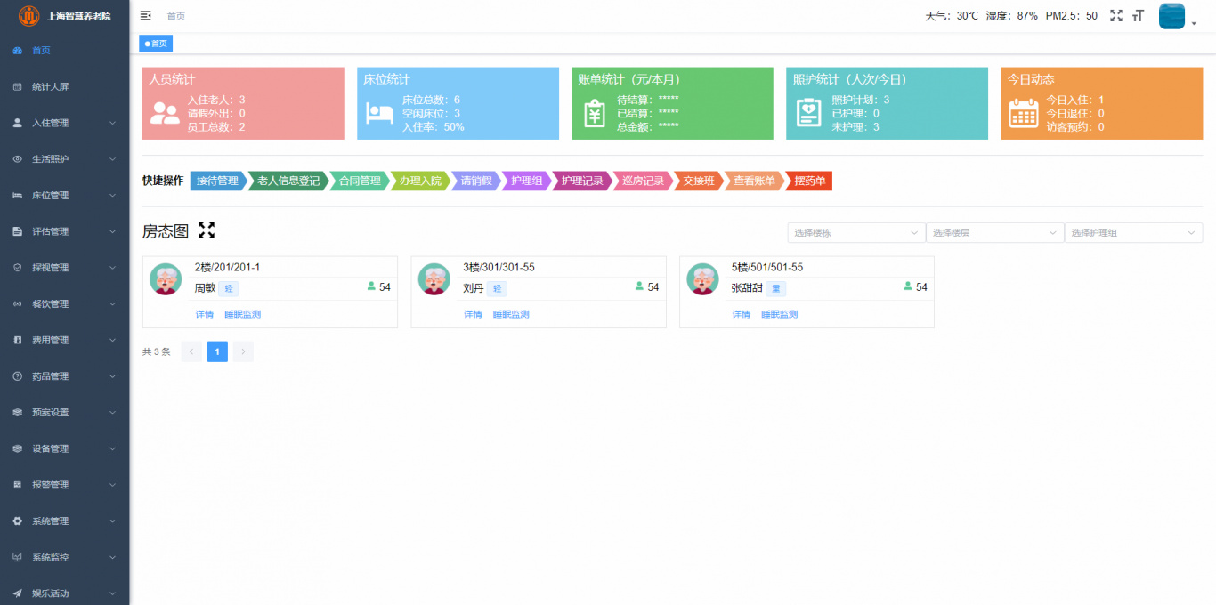 上海智慧养老院项目