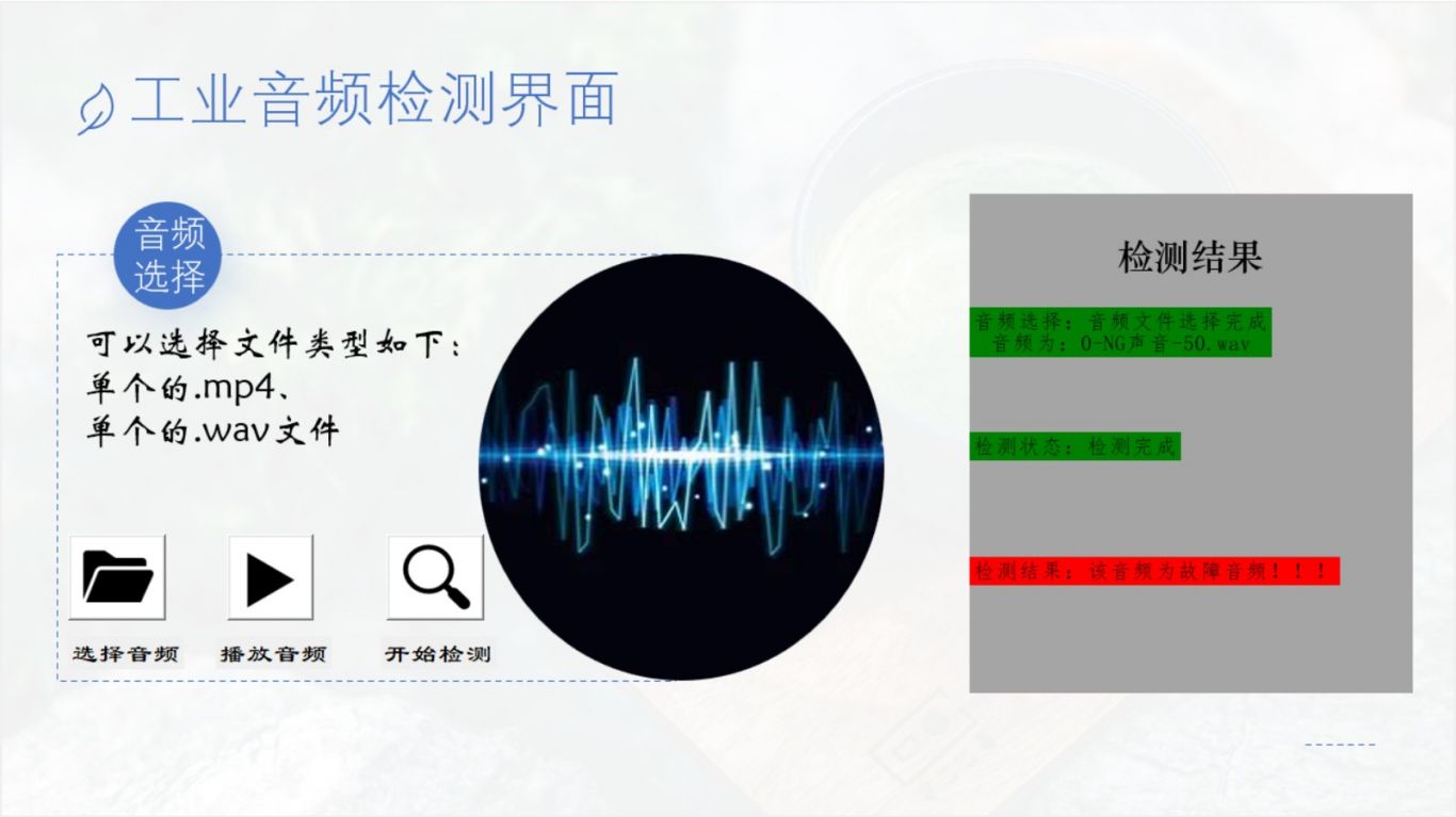 机械音频故障检测