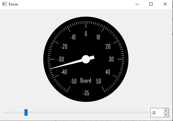 Qt仪表盘