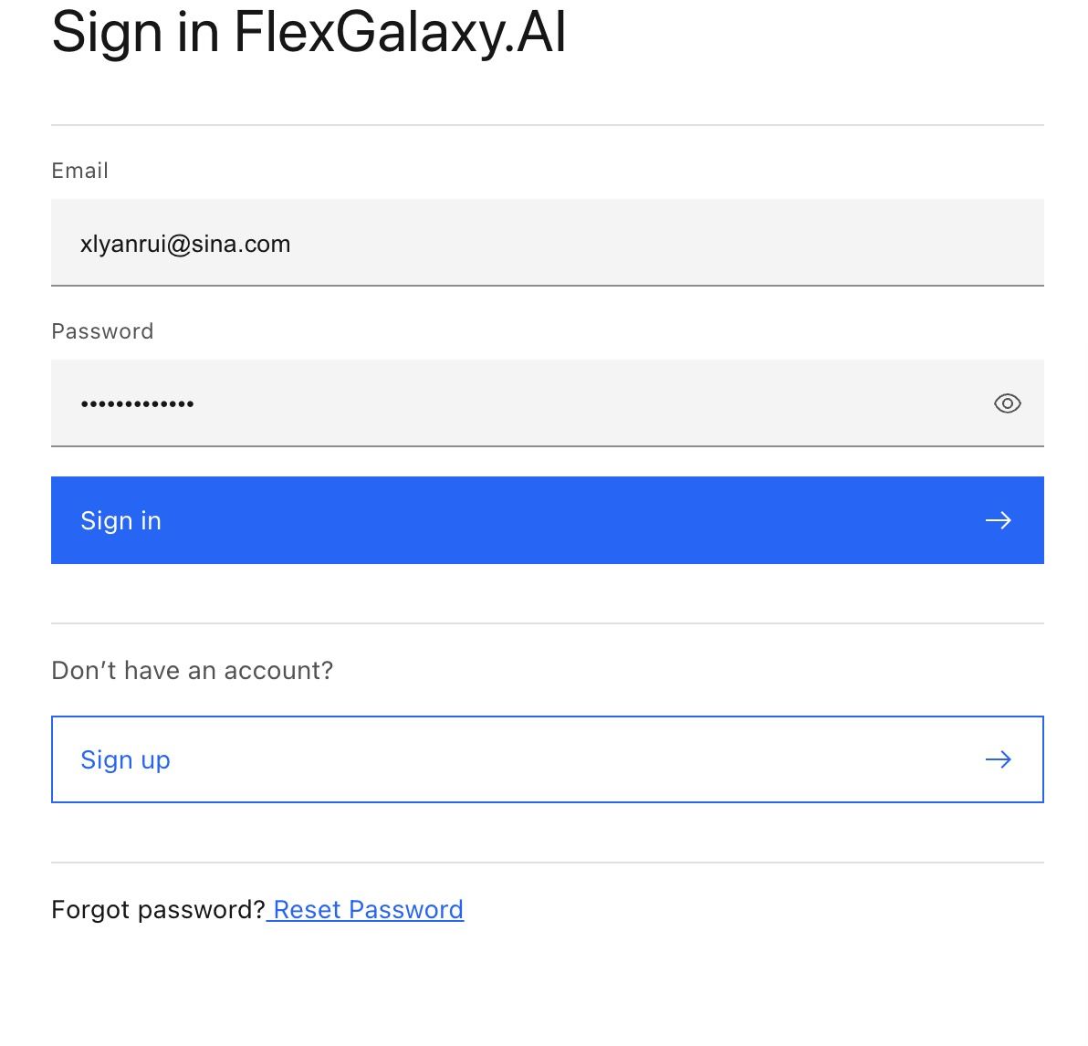 Flexgalaxy.AI官网