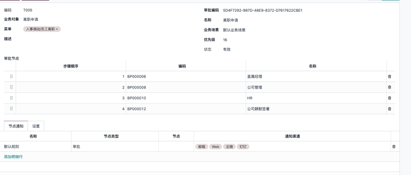 人事管理系统