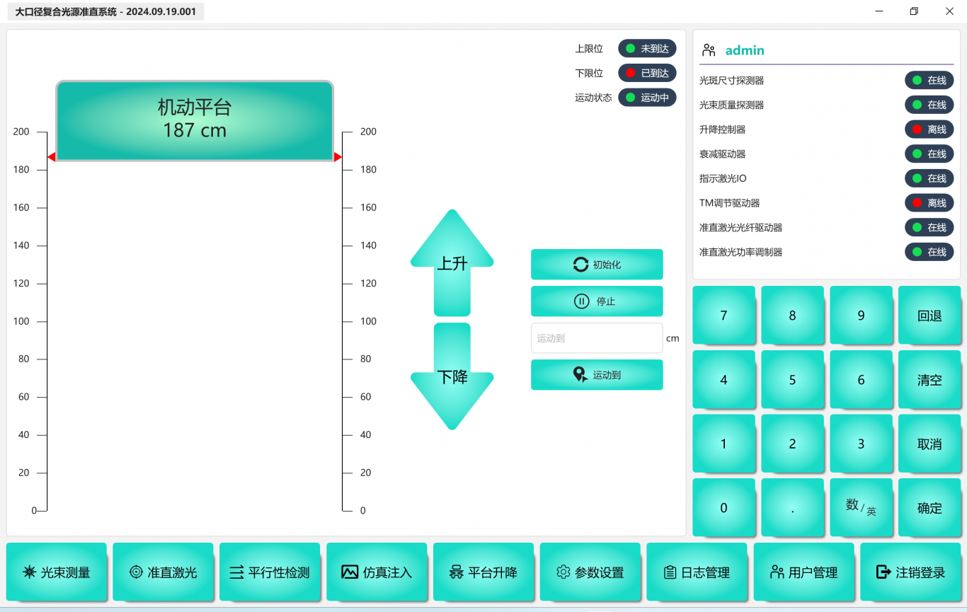 大口径准直光源复合系统